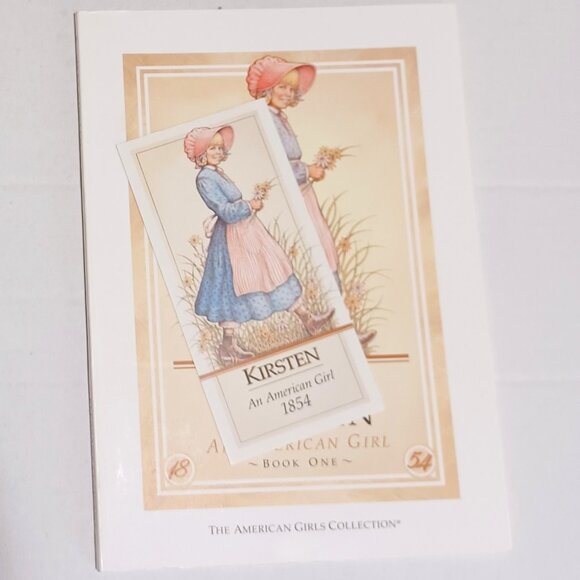 Vintage 1986 Pleasant Company Kirsten Book and Bookmark - Picture 4 of 4